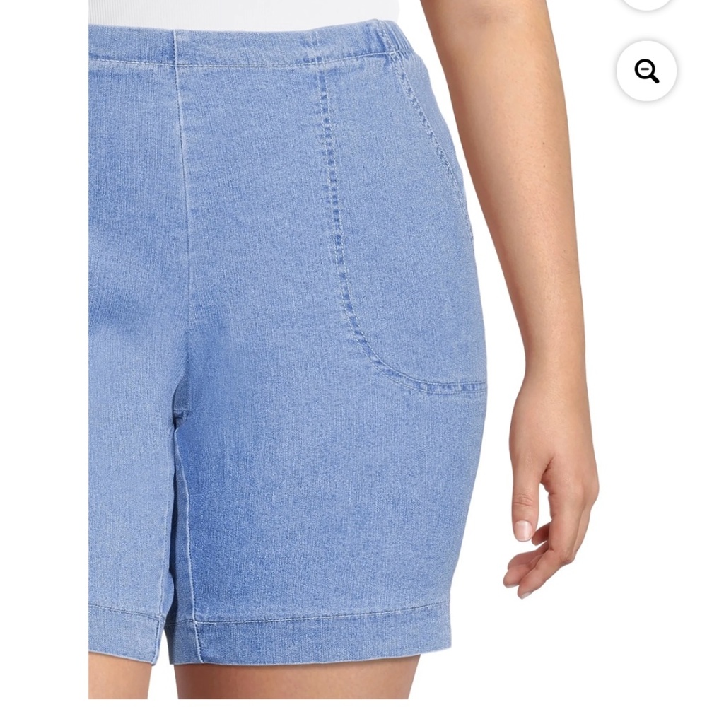 Just My Size Women’s Plus Powder Wash Shorts Size 2X NWT - Picture 7 of 8